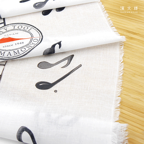 タペストリーてぬぐい　ピアノ