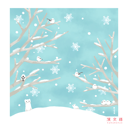 絵小布　雪あそび