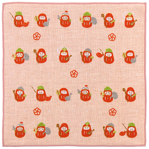 和たおるセミウォッシュ　だるま七福神