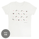 TシャツXS　フレンチブルハート　オフ