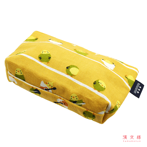 豆ポーチ　インコリズム