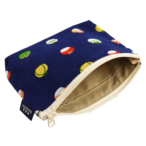 豆ポーチ　てまり寿司