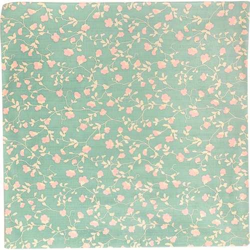 FUROSHIKIクロス　ノウゼンカズラ　エメブルー