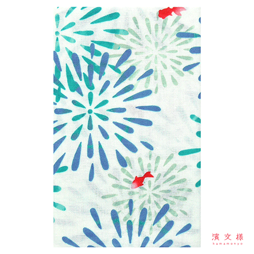 てぬぐい　さわやか花火