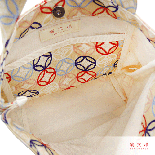 捺染帆布トート小　姫七宝