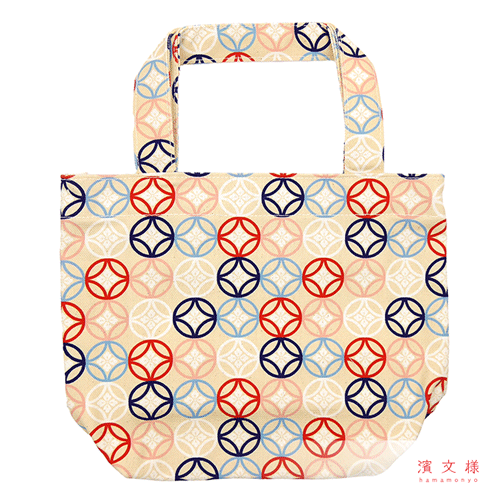 捺染帆布トート小　姫七宝