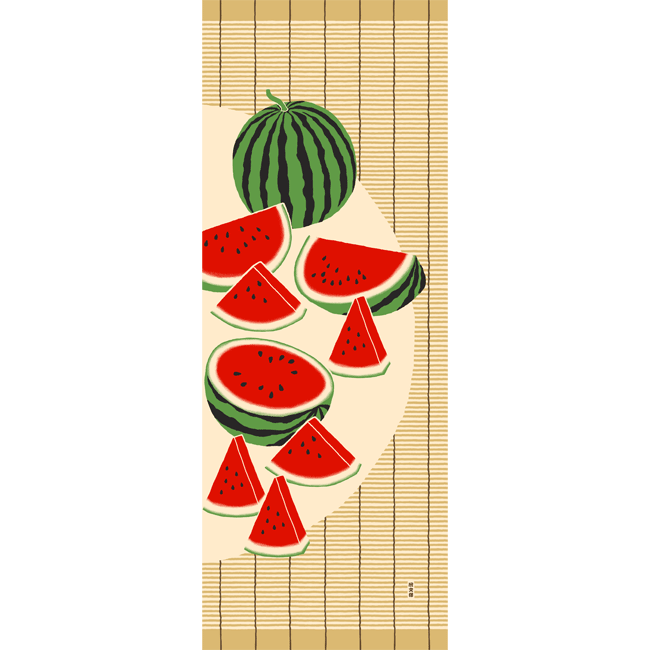 季節のてぬぐいセット　スイカ