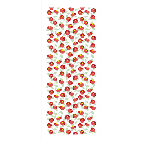 和たおるフェイス　ハナツバキ