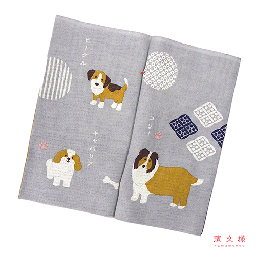 てぬぐい本　わんちゃんず手帖