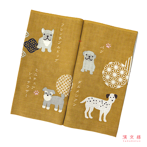 てぬぐい本　わんちゃんず手帖