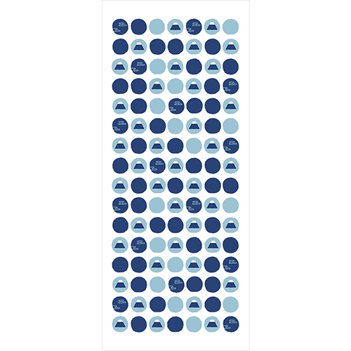 和たおるフェイス　水玉富士