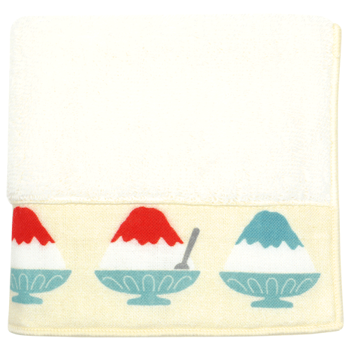 Tenuguiたおる　富士山かき氷