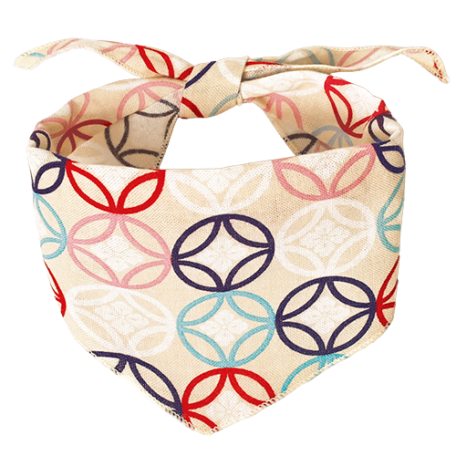 わんにゃんバンダナ　姫七宝