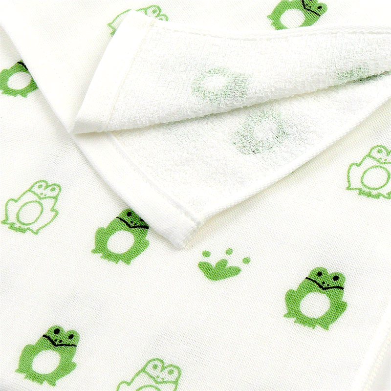 和たおるフェイス　ぴょこガエル