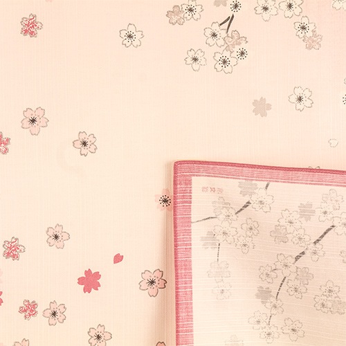 大布　宵待桜　ピンク