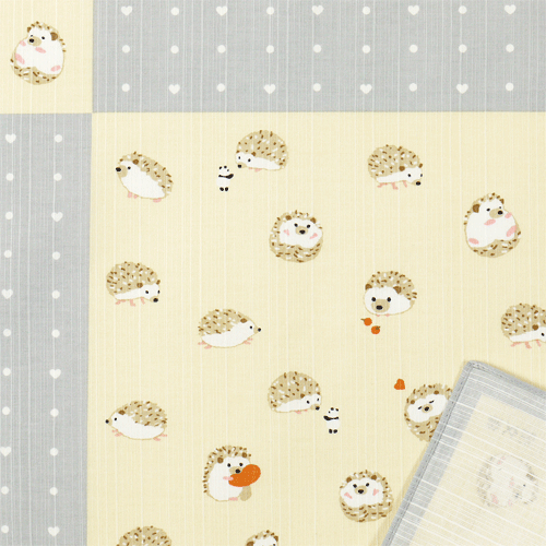 小布　和みハリネズミ　グレー