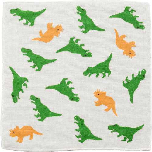 キッズタオルハンカチ わんぱく恐竜 アイテム 用途で選ぶ キッズ用品 キッズタオルハンカチ てぬぐいの濱文様ネットショップ