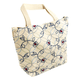 はまモダン帆布トート　七宝にバラ