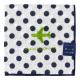 リバーシブルガーゼハンカチ　大ドットと飛行機