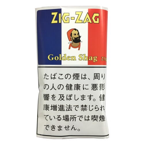 ZIG-ZAG ジグザグ・ゴールデンシャグ ファインカット 手巻きたばこ