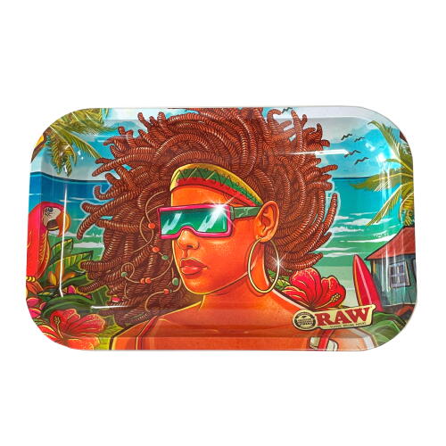 RAW ロー メタルトレー RJBサマー スモールサイズ シャグ 喫煙具