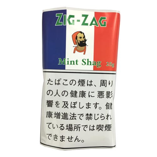 ZIG-ZAG ジグザグ・ミントシャグ ファインカット 手巻きたばこ 巻き