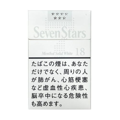 ���֥󥹥�������󥽡��� ����åɡ��ۥ磻�� ����Ź�޸��� Seven Stars Menthol Solid White 20������ �ڥ᡼����300�߲ġ�