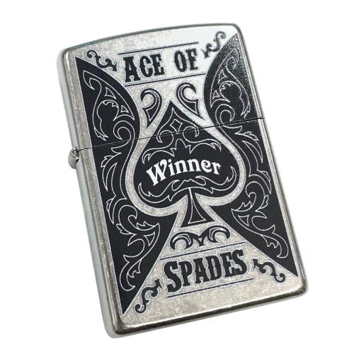 Zippo ���åݡ� ACE OF SPADES �ȥ����� ���������ڡ���  z207-125615 ������饤�����ڥ᡼����300�߲ġ�