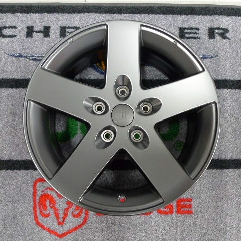 Jeepラングラー トレイルランナー 17インチ フラットブラック 大傷なし