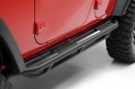 07ｙ−　ジープ　ラングラー　SRCサイドアーマー ステップ ブラック　【Smittybilt製】　※要選択