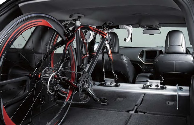 14y－ ジープ チェロキー 純正 車内マウントタイプ 自転車キャリア 