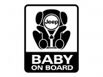 ڿ̸ۡۡڡΤߡBABY ON BOARDƥå15  12Jeep եۡ