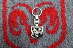 【RAM HEAD】　ダッジ　ラムヘッド　ロゴ　キーホルダー【DODGE】|キーホルダー|ダッジ　グッズ・アクセサリー