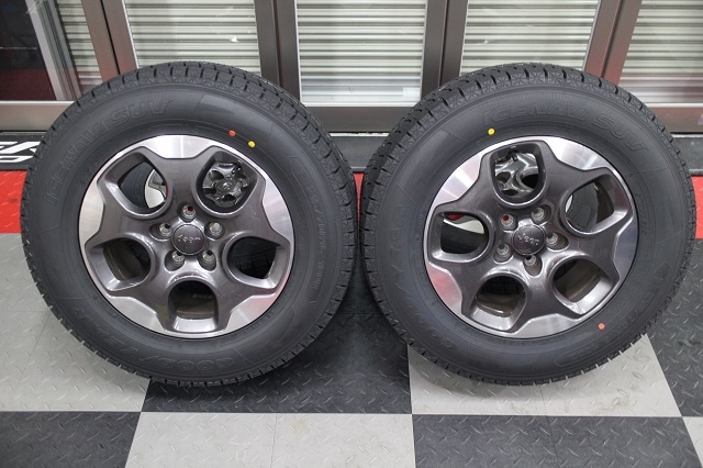 限定1セット特価】15y－ ジープ レネゲード 新車外し 16インチ 