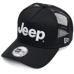 オフィシャル　Jeep X NEW ERA　9FORTY　メッシュキャップ　【ホワイトロゴ】　|ジープ グッズ|ジープ　グッズ　その他