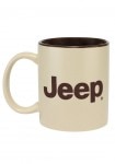 オフィシャル　Jeep　ツートン　マグカップ　【クリーム＆ブラウン】