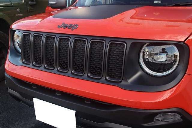 Jeep レネゲード bu フロントグリル グリル Fits ジープレネゲード2015-2019フロントグリルサポート