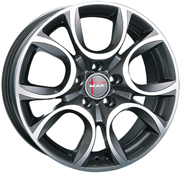 クボ 　Jeep 16インチ ホイール　レネゲート　ジープ　美品 15y－ ジープ レネゲード 16インチ アルミホイール 【MAK製/TORINO