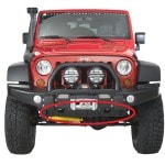 07ｙ−　ジープ　ラングラー　AEVフロントバンパー用　スキッドプレート