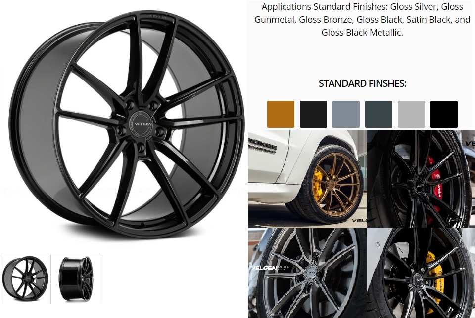 11y－ ジープ グランドチェロキー SRT8/トラックホーク用 新品 22 