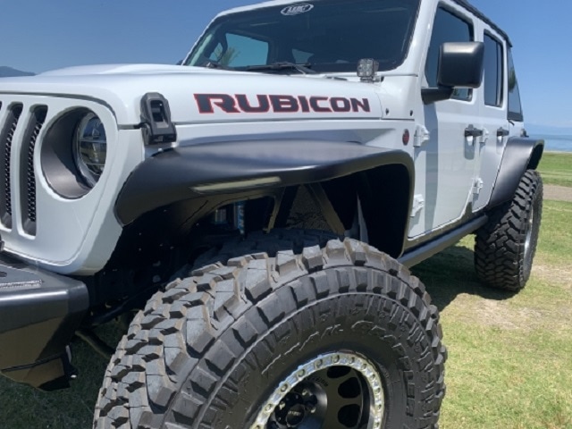 JKラングラー 50mm ワイド TRCフラットフェンダー