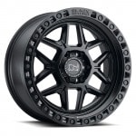 07ｙ−　ジープ　ラングラー　17インチ　ホイール　【MATTE BLACK W/BLK BOLTS/BLACK RHINO・KELSO】※１本単価