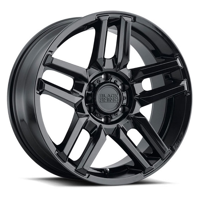 07y－ ジープ ラングラー 20インチ ホイール GLOSS BLACK/BLACK RHINO