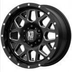 20���ݡ������ס�����ǥ�����������17��������ۥ����롡��XD820 Grenade 17x8.5 +0mm Black/Milled Wheel�ۢ�����ñ��