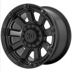 20���ݡ������ס�����ǥ�����������17��������ۥ����롡��XD852 Gauntlet 17x9��Satin��Blac�� Wheel�ۢ�����ñ��