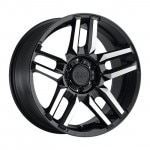 20���ݡ������ס�����ǥ�����������20��������ۥ����롡��MATTE BLACK W/MACHINED FACE/BLACK RHINO��MESA�ۢ�����ñ��