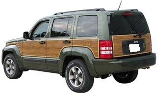 ジープXJチェロキー JEEP メーターパネル 木目 純正部品 - メルカリ