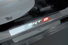 05－08y ダッジ マグナム スカッフプレート イルミネーテッド 【SRT8 