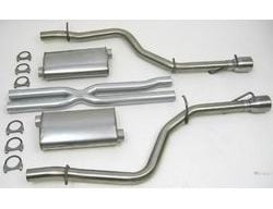 05－08y ダッジ マグナム Dynomax リア2本出し マフラーキット 【V6