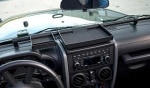 07−10ｙ　ジープ　ラングラー　ダッシュ　オーガナイザー 【Rugged Ridge製】|インテリア/上部|ジープ　JK ラングラー
